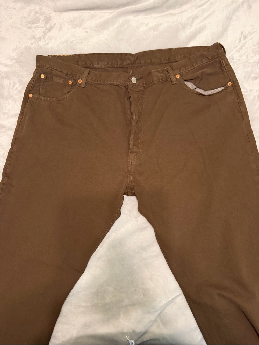 Levi's 501 Brown Jeans 44X32